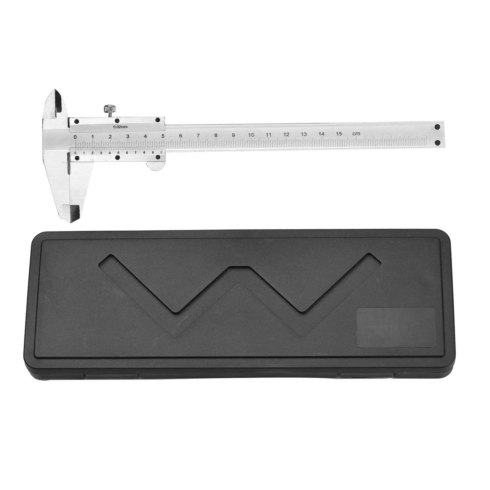 

Professional Stainless Steel Vernier Caliper Gauge 0-150mm Sliding Gauge Measurement Tool Inside Outside Depth Step Micrometer