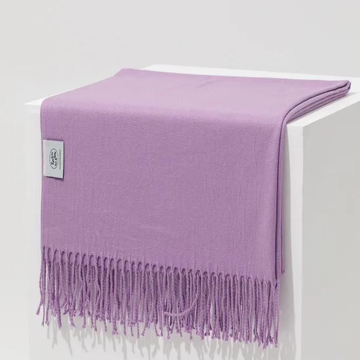 [Gift]_MILD Plain Scarf PURPLE