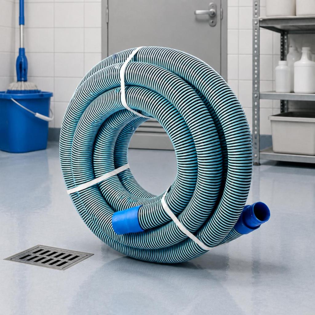 Pool Vacuum Hose Universal Fit Corrugated Long-Lasting