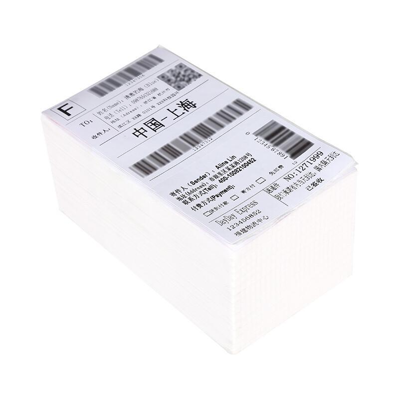Foldable Thermal Shipping Labels