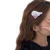 1/2pcs Cute Plush Angel Wing Hair Clip Heart/Crosses Hair Pins Plush Clips Simple Hair Ornament Side Clips Hair Accessories