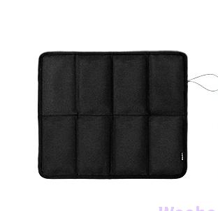 Stadium Seat Cushion Portable Seat Pad Bleacher Cushion Outdoor Folding Seat Mat For Sports Camping Fishing чёрный