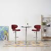VidaXL Set of 2 Bar Stools, Pub Chair, Bistro Seat, Furniture for Dining Room Kitchen Living Room Home Interior, 323649