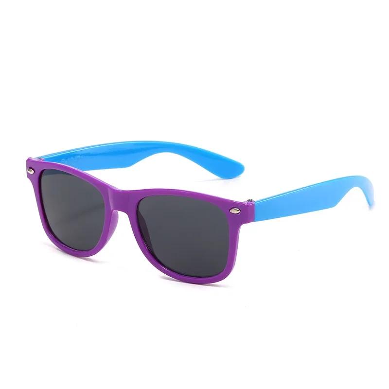 Trendy Kids Sunglasses UV400 Protection Multi Color PC Glasses for Girls Boys Age 3-12