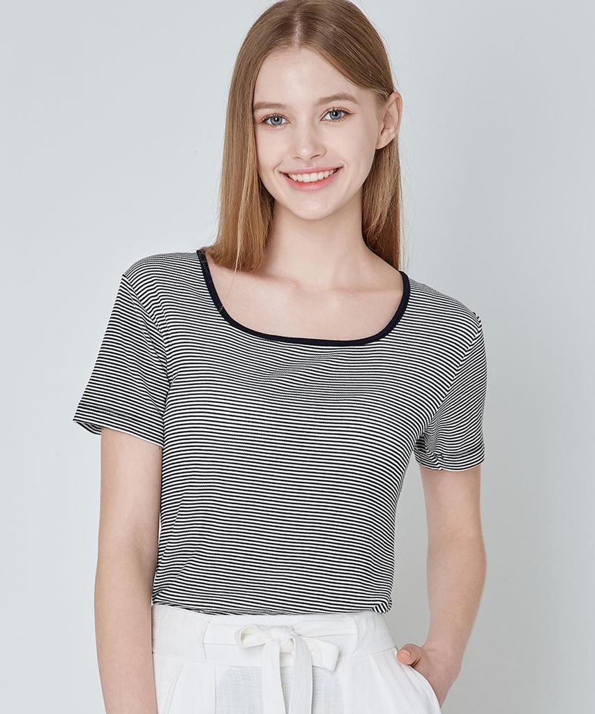 BYC Body Dry Silky Square Women'S Short Sleeve Tee