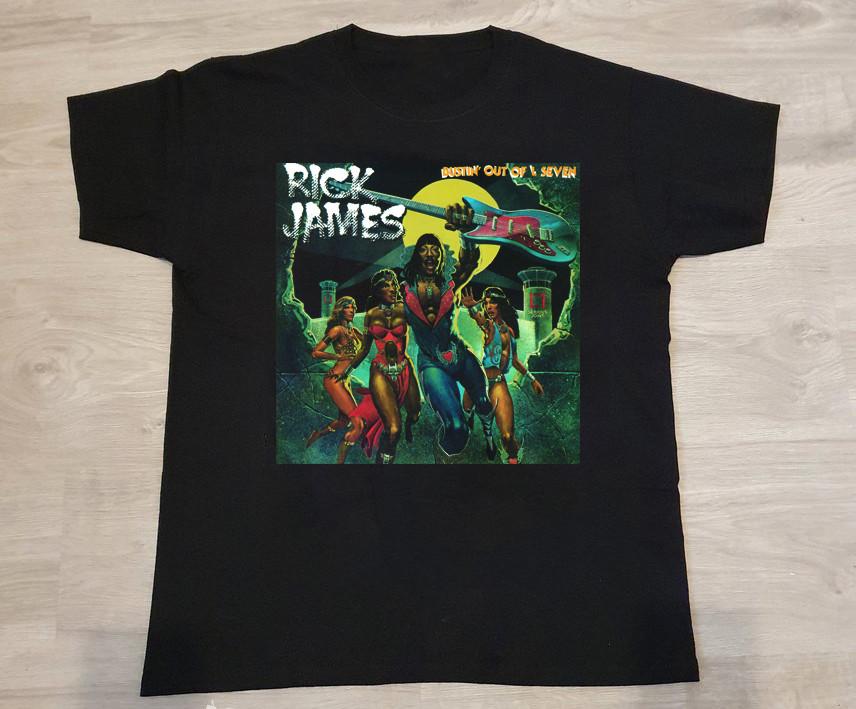 Bustin  Out Of Seven Rick James T-shirt Cotton For men Women S To 4XL BO1118 Unisex T-Shirt XXL