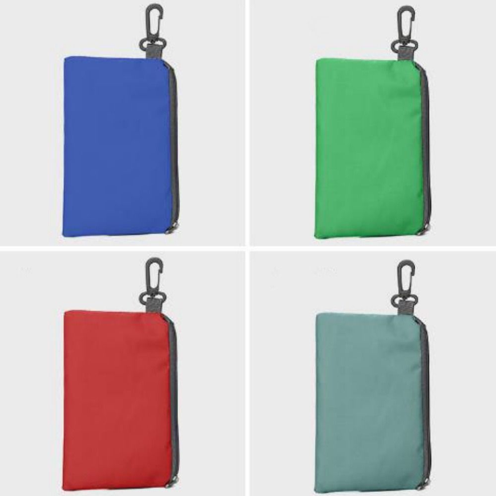 Pure Color Swimming Bag Pouch with Hook Zipper Camping Hiking Storage Bag New Pocket Pouch