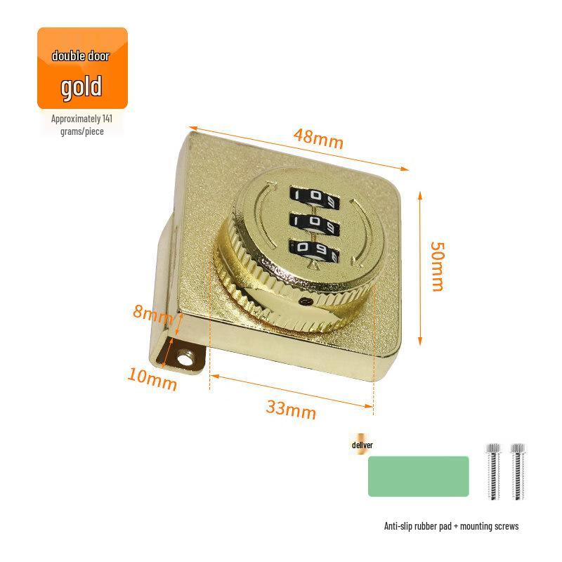 Rongyu No-Drill Glass Door Password Lock