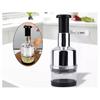 Verk Group 6-Blade Stainless Steel Manual Food Chopper 200ml Vegetable Fruit Dicer Modern Design