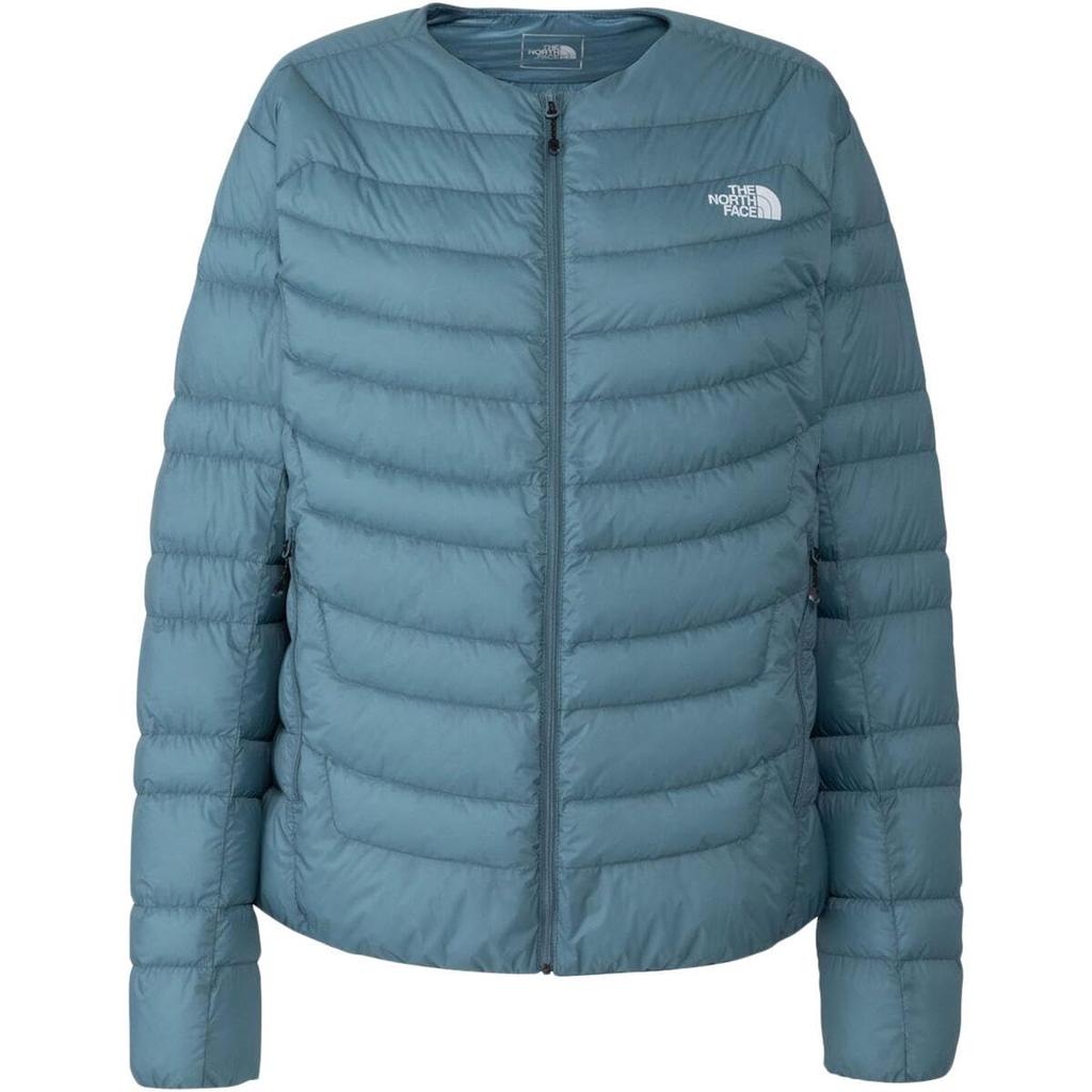 The North Face Thunder Round Neck Down Algae Size S Women's Jacket, Blue,