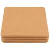 AD23-High Density Thick Square Cork Pad Cork Coaster For Hot Dishes, 8 Inch Heat Resistant