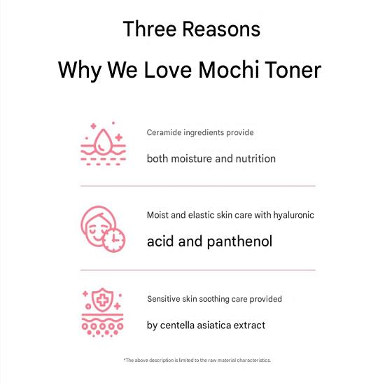 Tony Moly Wonder Ceramide Mochi Toner, 500ml, 3 Packs