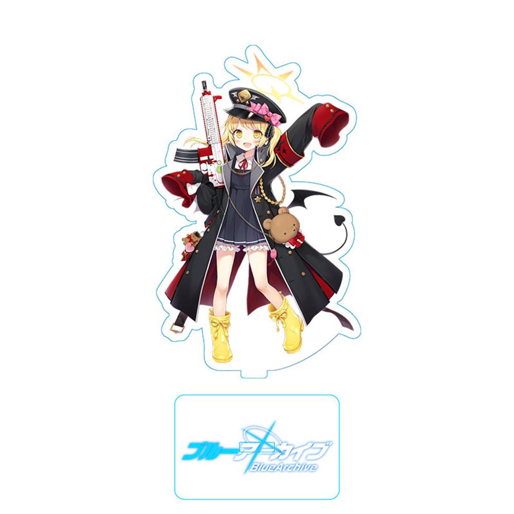 Hot Anime Blue Archive Takanashi Hoshino Cosplay Game Acrylic Action Figure Stand Model Toy Decor Prop Fans Collection Gift