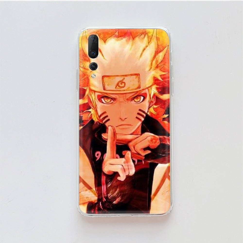 Transparent Case for Samsung A04 A14 A23 M33 M53 Realme 10 9 C35 C55 VIVO X80 Infinix Hot 30 Note 11 Tecno Spark 8P Pro W-72 Naruto