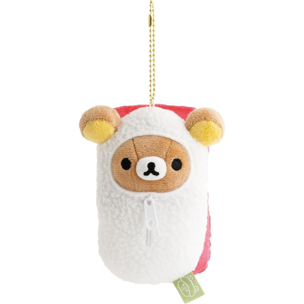 San-X Rilakkuma Anytime Sushi Goods Hanging Plush MV38501 Approximately