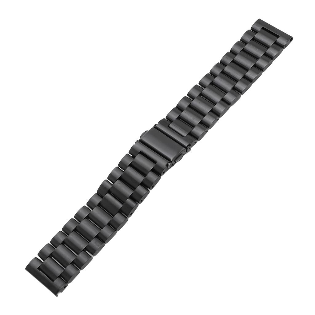Cinturino per Orologio in Acciaio Inossidabile 3 Maglie a Sgancio Rapido Cinturino di Ricambio per Orologio per Gear S3S2