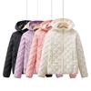 Lightweight Spring, Autumn and Winter Down Padded Jacket Women's Jacket To Keep Warm Loose Hooded Casual Padded Jacket Padded Jacket Short