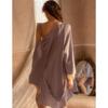 Ice Silk Nightdress Women'S Summer Sexy Suspender Hollow Back French High-End Pure Desire Nightgown Loungewear
