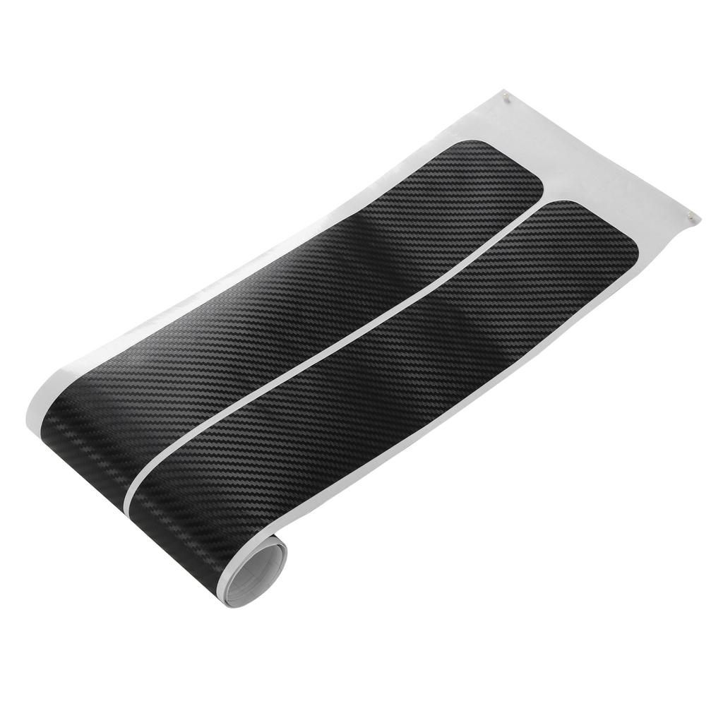 Car Door Sill Covers Protector Anti-Scratch Guard 3D Carbon Decoration Car Sill Guard Sill Panel Interior Mirrors 6