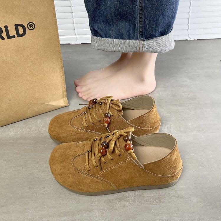 New Retro All-inclusive Platform Birkenstocks Autumn Birkenstocks Single Shoes Doudou Shoes