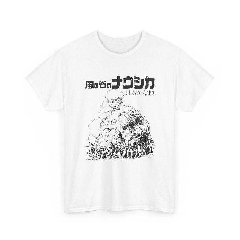 

T-Shirt Hayao Miyazaki Ohm Graphic Top Summer Men s and Women s Loose and Breathable T-shirt Top 3XL