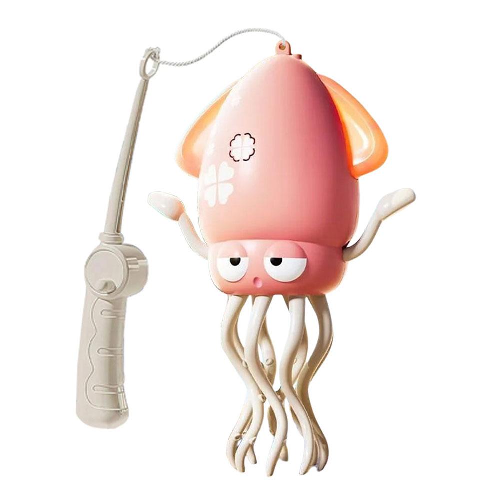 Electric Dancing Octopus fidget toys Anti-stress Anti stress luminous Music Baby Crawling toys games for kids children Pets Cat