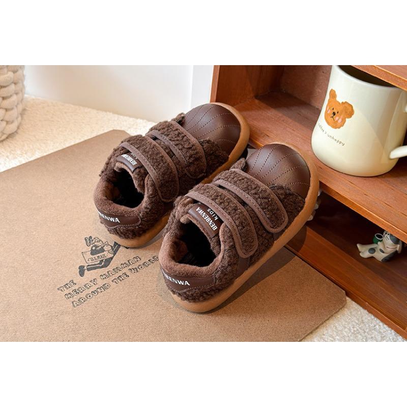 New Children's Winter Boots | Anti-Slip Warm Fashionable Style Fleece-Lined Shoes for Boys & Girls Casual Kids Shoes