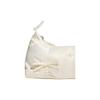 Adidas Originals Three Stripes Bow Decoration Adjustable Shoulder Strap Underarm Bag Women Shoulder Bag White KC2769