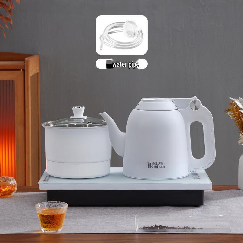 OIMG Automatic Electric Kettle Tea Station with Wooden Frame