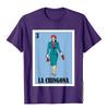 La Chingona Lottery Gift  Mexican Lottery La Chingona TShirt Classic Chinese Style T Shirts Cotton Unisex T Shirt Youthful
