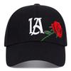 Sonnenhut Lässig Verstellbar Outdoor Kappe Baseballstich Bestickte Rose La Neutrales Geschlecht Damen Herren Für Hüte Sport Mode Kappen Romantisch