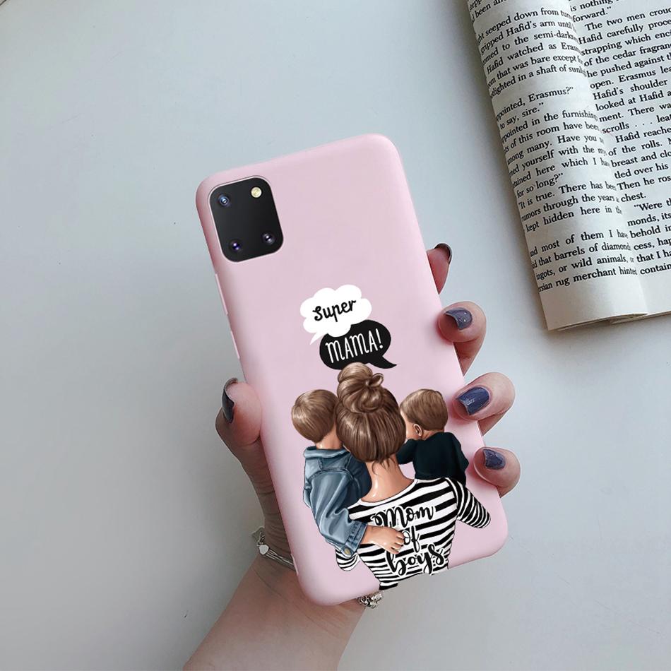 For Samsung Galaxy Note 10 Lite Phone Cover Cute Sweet Girls Patterned Silicone Soft Case For Samsung Note10 Lite S10 Lite Case