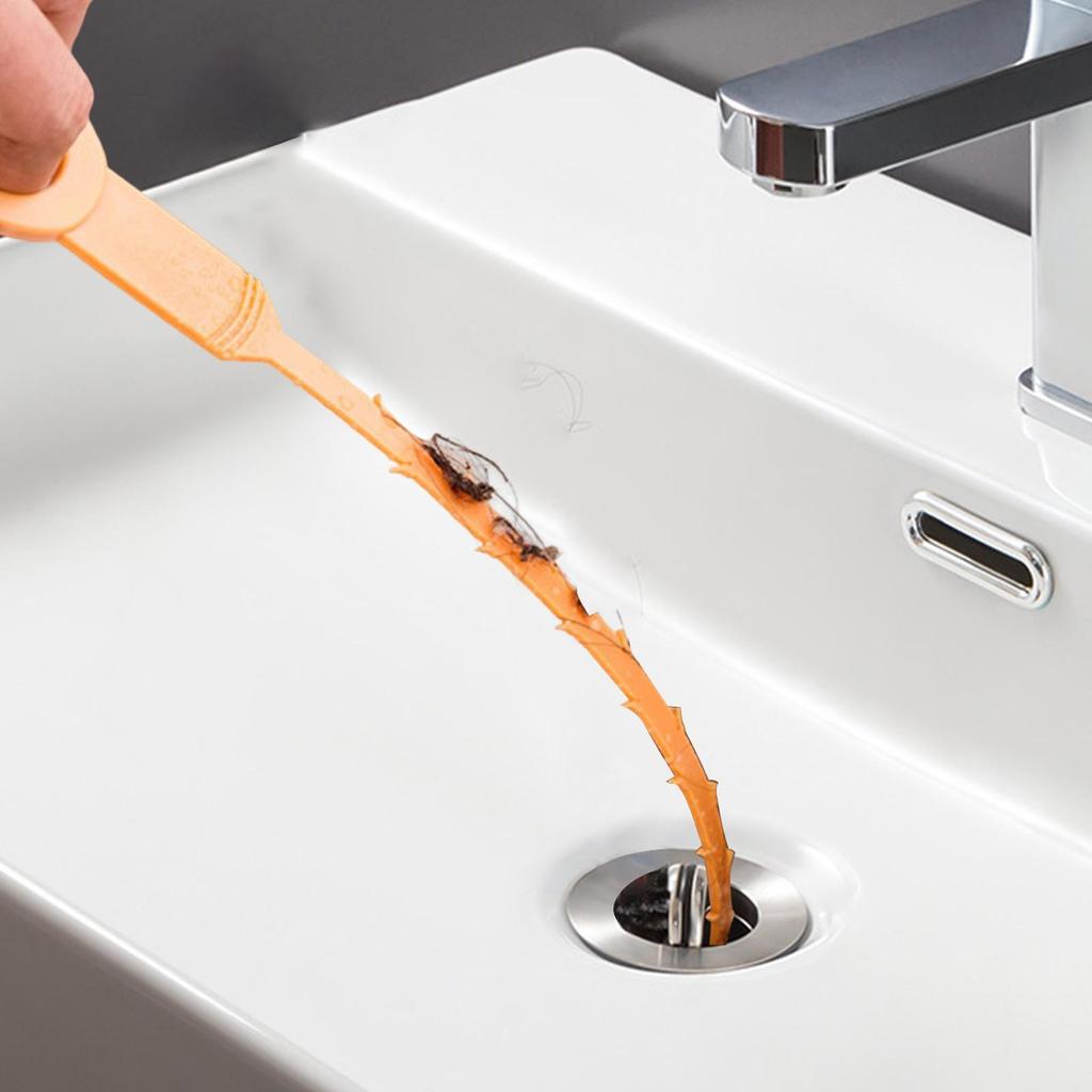 Drain Snake Hair Remover Pipe Cleaner 21 Inch Bathroom Unclogger Opener Kitchen Catcher Sewer Cleaning Supplies For Home Basin