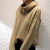 Sweater for Women Autumn Winter Thickened Warm Knitted Stretchy Long Sleeve Pullover Tops