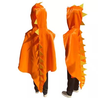 Gants Cape de Dragon Masque Costume de Dinosaure Déguisement d'Halloween Fantaisie Enfants Garçons Filles