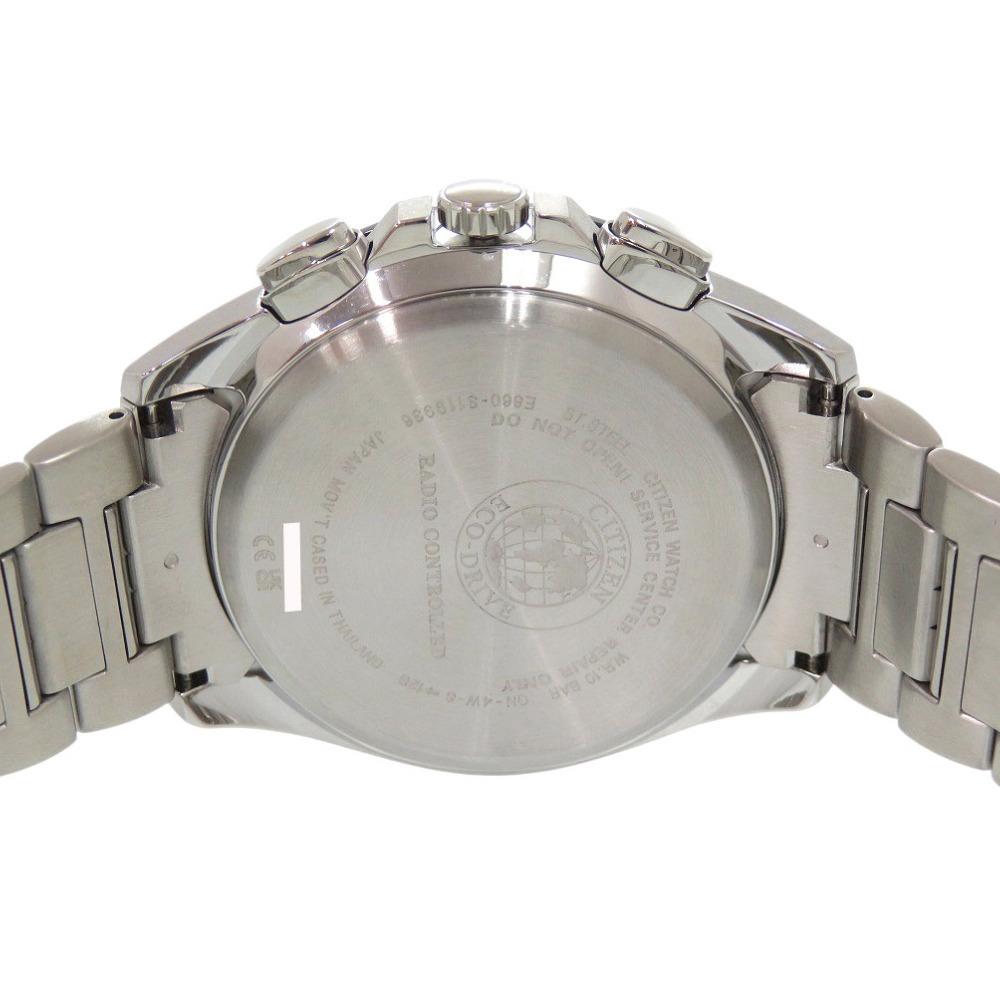 CITIZEN Collection SS Black Solar Watch Black Dial 0754 E660-S119936 Radio-Controlled Eco-Drive