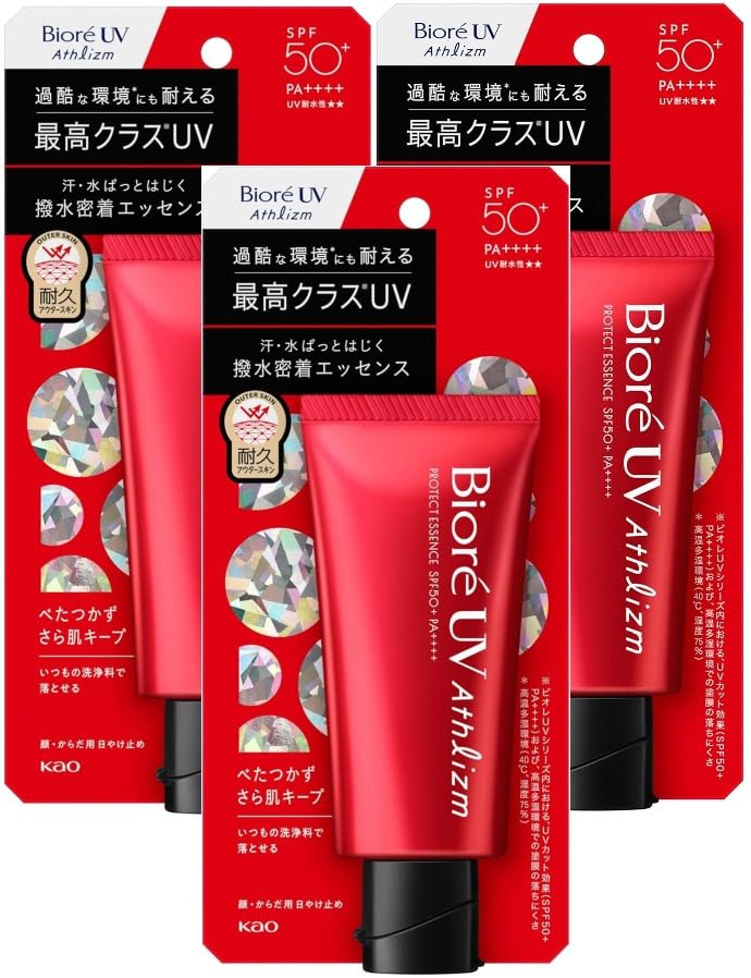 

Солнцезащитный крем Biore Athlizm Protect Essence UV [Набор 3] SPF50+ PA++++