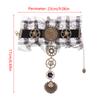 Model Gothic Steampunk Lace Cuff Arm Bracelet With Ring Black Accessories For Woman Gifts