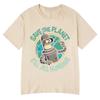 Divertente Salva il Pianeta Uccidi Tutti gli Umani Stampa Grafica Robot T-shirt Moda Donna Estate Manica Corta Maglietta Abbigliamento