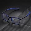 Sport TR90 Reading Glasses Blue Light Blocking Ultralight HD Lens for Men Women Far Sight Eyeglasses Diopter