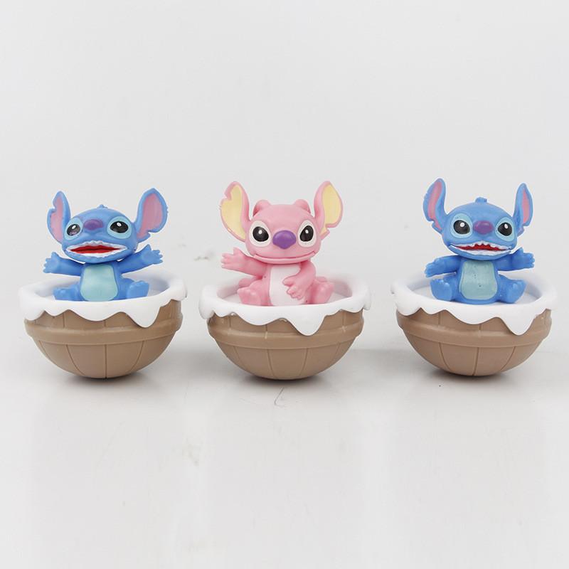 6pcs Action Figure Model Cartoon Displays Toy Cute Kids Birthday Gift