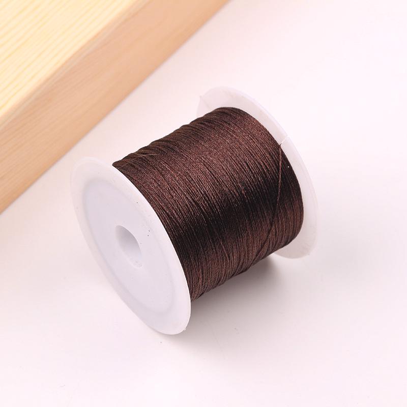 Boting Feines Nylon Eisseide Quastenfaden für Handgemachte Stickerei