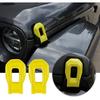 Front Engine Hood Lock Latches Catch Brackets Cover for Jeep Wrangler JL Parts Y
