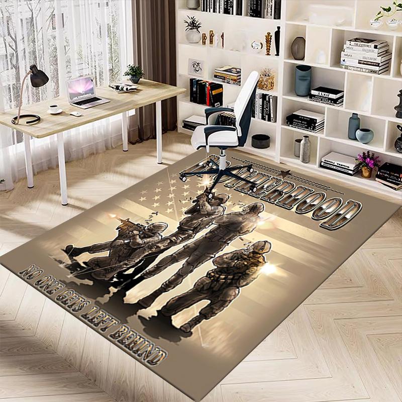 Brotherhood Action Carpet For Playroom Bedroom Living Room Sofa Home Decorkids Game Area Rug Nonslip Floor Mat