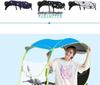 Detachable Electric Vehicle Sunshade Canopy - Thickened Windshield Awning for Battery Cars