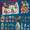 Advent Calendar  Christmas Present For Kids Construction Blocks Latest Year  Present 24Days Christmas Diy Santa Claus Bricks