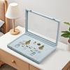 Flannel Stud Earrings Storage Box Large Capacity 600 Holes Jewelry Tray Earrings Display Plate Jewelry Display Props