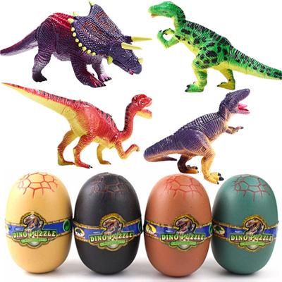Heizi 4D Puzzle Zaurus DX Dinosaurier-Ei 4er Set Jurassic Ausgrabungs-Ei 3D Puzzle Zusammenbaufigur Spielzeug Insgesamt 24 Arten (Typ F)