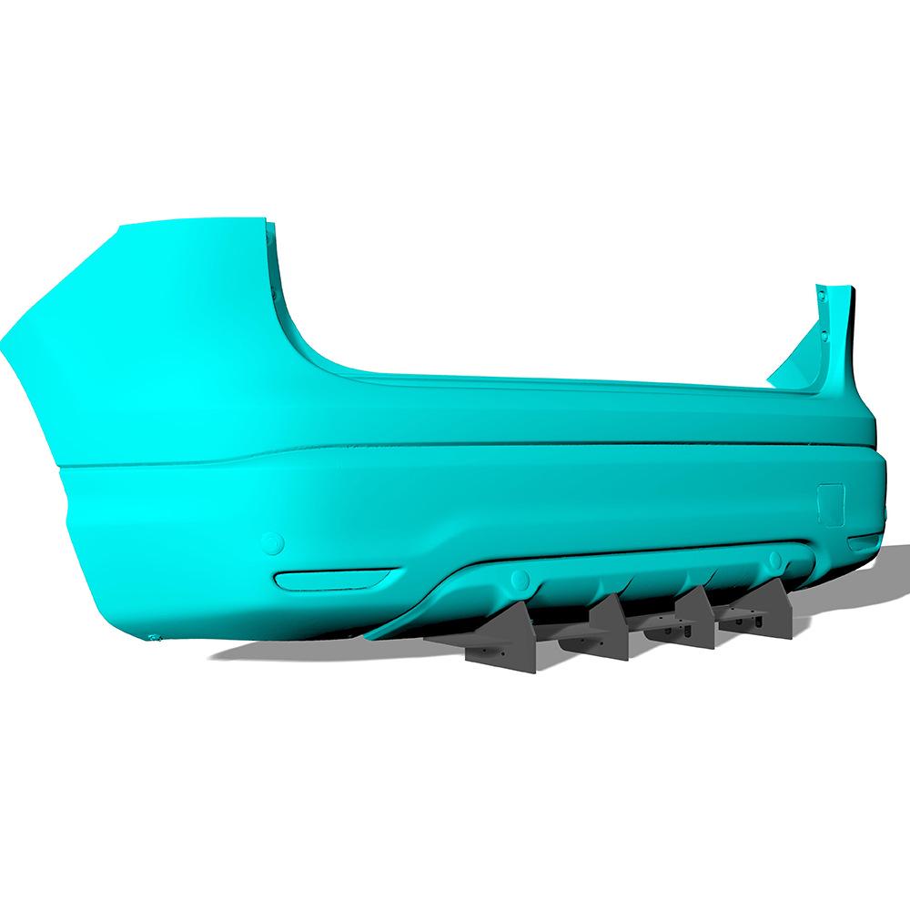 Nissan Qashqai 2014-2016 Heckspoiler Auto Außen Zubehör