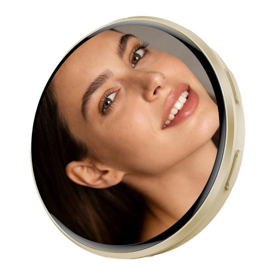 Badge Digitale Personalizzato Badge Elettronico per Nome Schermo Touch da 1,42 Pollici Badge con Display Metallico Batteria da 18 Ore Effetti di Luce Dinamici Regali Personalizzati